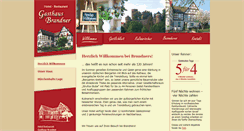 Desktop Screenshot of gasthaus-brandner.de